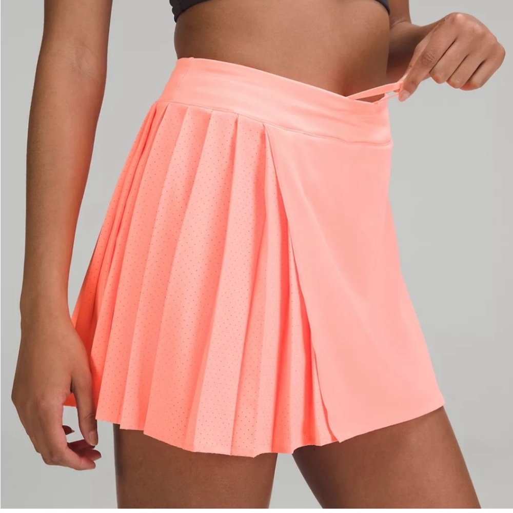 Lululemon Asymmetrical Pleated Tennis Skirt